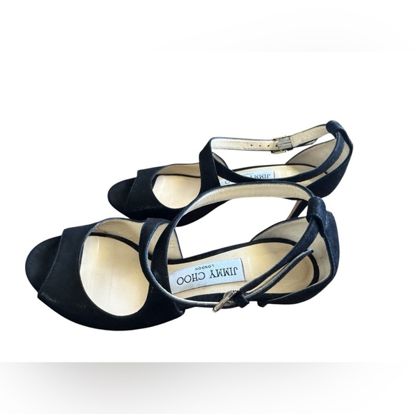 Jimmy Choo Emily Black Suede Heels Sandals
Shoes Size 35 - Picture 15 of 16